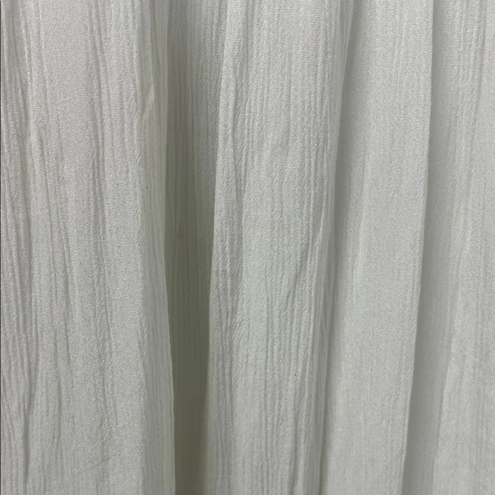 Z Supply Jazmin Maxi Dress, White, Strappy, Tierd, Lined, Small, Smocked Bodice - Picture 5 of 10